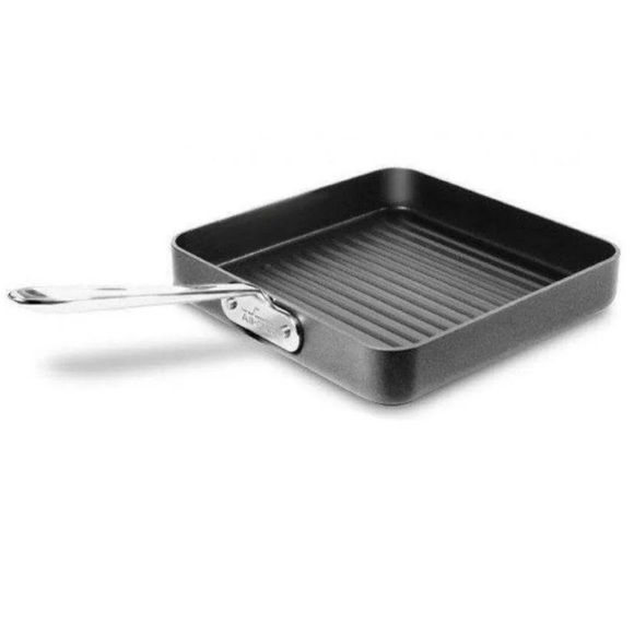 ALL-CLAD HA1 Nonstick 11" Square Grill Pan E65240DX Hard Anodized PFOA Free - Picture 2 of 2